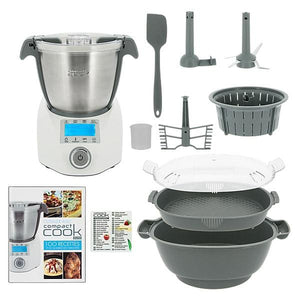 COMPACT COOK ELITE + Grand panier vapeur + Découpe légumes